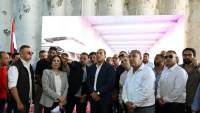 رئيس الوزراء يتفقد مشروع نفق الطريق الساحلي "بو غاز نيو مارينا"