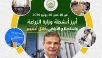 نشاط مكثف لوزارة الزراعة خلال أسبوع... تحركات ميدانية وشراكات دولية وقفزة في الصادرات
