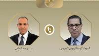 وزير الخارجية ونظيره القبرصي يبحثان هاتفياً العلاقات الثنائية والتطورات الإقليمية