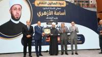 وزير الأوقاف يشارك في الصالون الثقافي بجامعة المنصورة بحضور محافظ الدقهلية.. ويؤكد: الفكر الوسطي هو السياج الحقيقي لحماية المجتمعات من الشائعات وترسيخ الانتماء الوطني