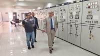 وزير الكهرباء والطاقة المتجددة يتفقد محطة محولات القاهرة الجديدة جهد 220\66\22 ك.ف سعة 675 ميجافولت أمبير ويتابع استقرار الشبكة القومية للكهرباء في مناطق شرق القاهرة