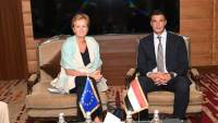 وزير الصناعة يبحث مع رئيسة بعثة الاتحاد الأوروبي لدى مصر سبل تعزيز التعاون بين مصر والاتحاد في الملفات ذات الاهتمام المشترك