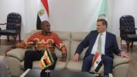 وزير الزراعة يستقبل نظيره الأوغندي ووزير الدولة للثروة الحيوانية لبحث الشراكة والتكامل الزراعي