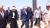 وزير العدل يتفقد "مدينة العدالة" بالعاصمة الجديدة وبرفقته رئيسا هيئة قضايا الدولة وهيئة النيابة الإدارية