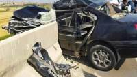 جثتان و4 مصابين.. حادث مروري مروع أعلى كوبري الفحص ببنها