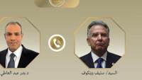 وزير الخارجية يبحث مع المبعوث الأمريكي الخاص للشرق الأوسط تطورات الأوضاع في المنطقة