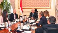 نائب رئيس الوزراء للشؤون الاقتصادية يستقبل وفدًا من مجموعة إنتيسا سان باولو الإيطالية لبحث تعزيز التعاون