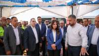 وزيرة الإسكان تتفقد مشروعات المرافق بمنطقتي الأمل والشريط الخدمي بمدينة العبور الجديدة