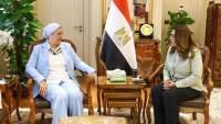 وزيرة التنمية المحلية والبيئة تبحث مع رئيسة المجلس القومي للأمومة والطفولة تعزيز منظومة حماية الطفل بالمحافظات