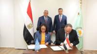 وزير الزراعة والممثل الإقليمي لـ«الفاو» يشهدان توقيع مشروعين لتحقيق التنمية الزراعية الشاملة بجنوب سيناء