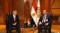 وزير العمل يبحث مع نظيره الأردني أوضاع العمالة المصرية في المملكة وتعزيز التعاون المشترك