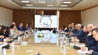 وزير الدولة للإنتاج الحربي يبحث مع سفيرة رومانيا سبل التعاون المشترك