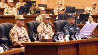 وزير الدفاع يشهد تنفيذ المرحلة الرئيسية لمشروع مراكز القيادة الاستراتيجي التعبوي بالجيش الثالث الميداني