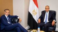 وزير الخارجية يلتقي المدير العام للوكالة الدولية للطاقة الذرية المرشح لمنصب سكرتير عام الأمم المتحدة