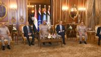 جمهورية مصر العربية تستضيف الإجتماع الثلاثى السادس لوزراء دفاع مصر واليونان وقبرص 