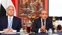 وزير الخارجية يلتقي أبناء الجالية المصرية في نيويورك