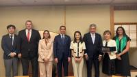 وزير السياحة يبحث مع نائب الرئيس الأول لجايكا التعاون في الإدارة والتدريب والبحث العلمي