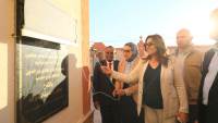 وزيرة التنمية المحلية والبيئة ومحافظ الوادي الجديد تفتتحان مشروع تطوير ورفع كفاءة مجزر «موط» بالداخلة