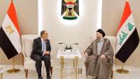 وزير الخارجية يلتقي رئيس تيار الحكمة الوطني العراقي على هامش اجتماعات مجلس وزراء خارجية منظمة التعاون الإسلامي في بغداد
