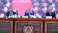 وزير العدل يشهد أداء اليمين القانونية لمعاوني النيابة العامة الجدد بحضور النائب العام ورئيس محكمة النقض رئيس مجلس القضاء الأعلى