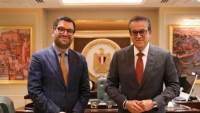 وزير الصحة يستقبل مرشح أرمينيا لمنصب مدير عام منظمة الصحة العالمية