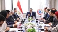 وزير الصحة يستقبل وفد شركة هواوي لتعزيز التعاون المشترك بالقطاع الصحي