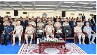 وزير الدفاع يشهد إجراءات تفتيش الحرب لأحد تشكيلات المنطقة الشمالية العسكرية
