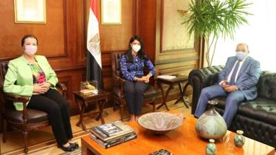 وزراء التعاون الدولي والبيئة والتنمية المحلية يناقشون مصادر التمويل الدولية لتحويل المخلفات إلى طاقة