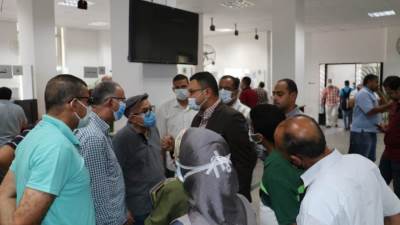 رئيس جهاز مدينة 6 أكتوبر يتفقد سير العمل بالمركز التكنولوجي للاطمئنان على تسهيل إجراءات التصالح في مخالفات البناء