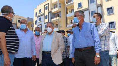 جولة من "الاسكان" لتفقد وحدات الاسكان الاجتماعي بمدينة السادات