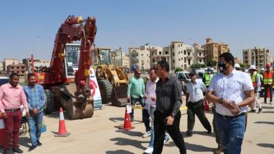 رئيس جهاز مدينة ٦ أكتوبر يعاين جاهزية المعدات إستعدادًا لاستقبال موسم الشتاء