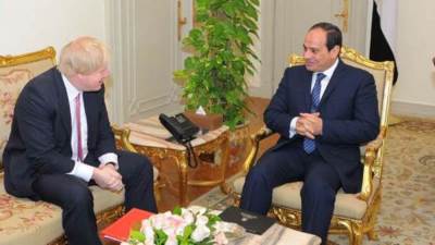 السيسي ورئيس وزراء بريطانيا يتفقان على تفعيل اتفاقية التجارة الحرة قريبًا