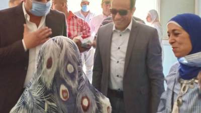 جهاز مدينة 6 أكتوبر يحتفل باليوم العالمى للمسنين فى دار "الياسمين" لرعاية السيدات المسنات