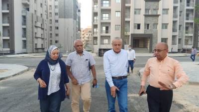 عبد المطلب ممدوح " هيئة المجتمعات العمرانية " يتفقد مشروعات المرافق بالعاصمة الإدارية الجديدة