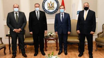 وزير البترول والثروة المعدنية يستقبل وفد منظومة الشكاوى الحكومية الموحدة