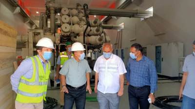 مسؤول بـ"هيئة المجتمعات العمرانية" يتفقد مشروع "الإسكان الاجتماعى" ومحطتي محولات كهرباء بمدينة بدر