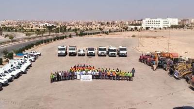 أسيوط الجديدة تستعد لاستقبال موسم الشتاء