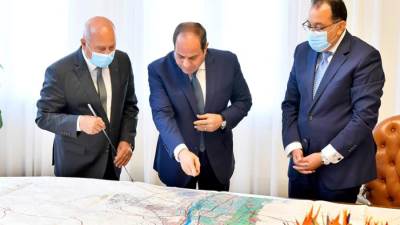  الرئيس يوجه بدعم المخصصات المالية اللازمة لمشروعات وزارة النقل لاتمام خططها 