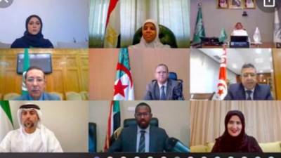 "الإسكان": رئيس قطاع الإسكان والمرافق تشارك في الاجتماع الـ٨٥ لمجلس وزراء الإسكان والتعمير العرب عبر  الفيديو كونفرانس