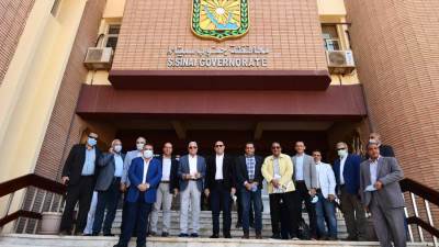 وزير الإسكان ومحافظ جنوب سيناء يفتتحان دار مناسبات بقرية الجبيل بمدينة طور سيناء