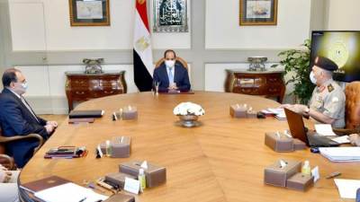 السيسي يتابع تطورات سير العمل بالعاصمة الادارية الجديدة 