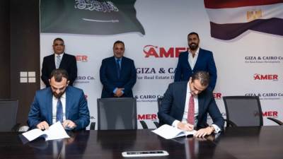 عامر جروب توقع عقد مشروع جديد بالعاصمة الإدارية 