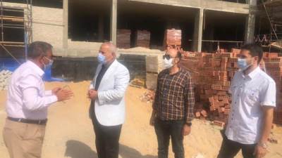 مساعد نائب رئيس"هيئة المجتمعات العمرانية" يتفقد مشروعات منطقة" مثلث ماسبيرو" بمحافظة القاهرة