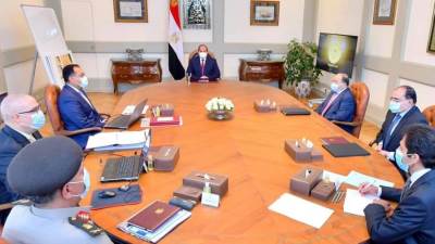 الرئيس يوجه الحكومة بإنشاء 500 ألف وحدة سكنية ضمن مشروع "سكن لكل المصريين"