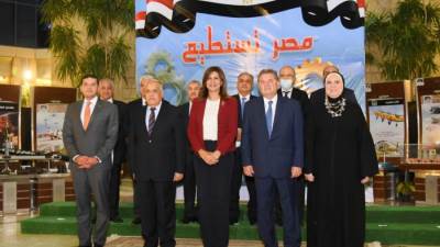 اجتماع موسع لوزراء قطاع الأعمال والهجرة والصناعة ورئيس العربية للتصنيع لبحث التحضير والعداد لمؤتمر "مصر تستطيع بالصناعة
