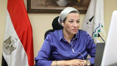 وزيرة البيئة : الدولة تعمل جاهدة لتنفيذ مشروعات بنية تحتية تخدم النظام المتكامل للمخلفات الصلبة