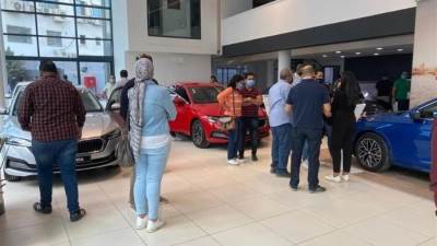 معرض سكودا القطامية يعرض أوكتافيا 2021 أمام الجمهور