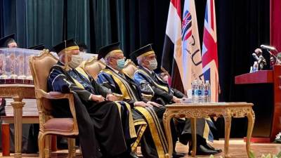 الجامعة البريطانية في مصر تحتفل بتخريج الدفعة الأولى من كليتي "القانون" و"الآداب والإنسانيات"