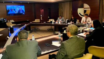 نيفين جامع تبحث مع صندوق أبو ظبي للتنمية تعزيز التعاون