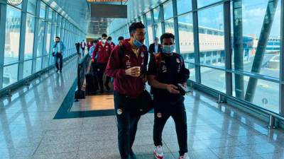 بعثة المنتخب الوطني تغادر إلى توجو.. والسولية يغادر المعسكر بسبب الإيقاف